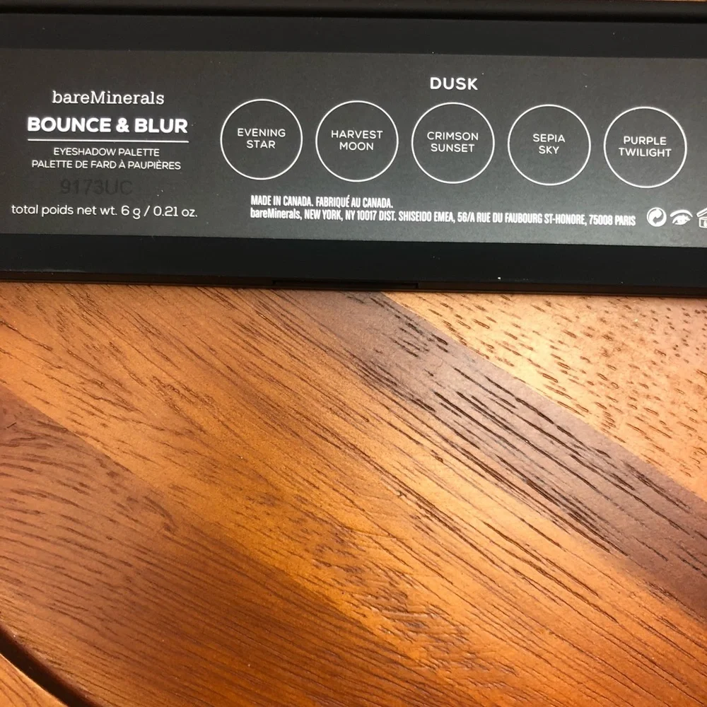 bareMinerals 2X Bounce & Blur DUSK Eyeshadow Palettes